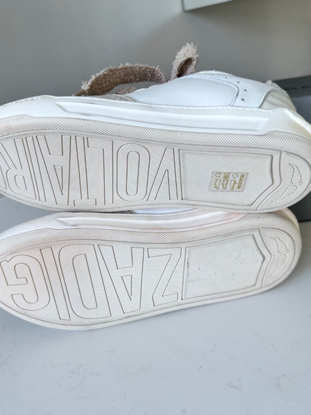 NIB | Zadig & Voltaire | Women's Low-Top Wings Sneakers with snakeskin details - Picture 13 of 14